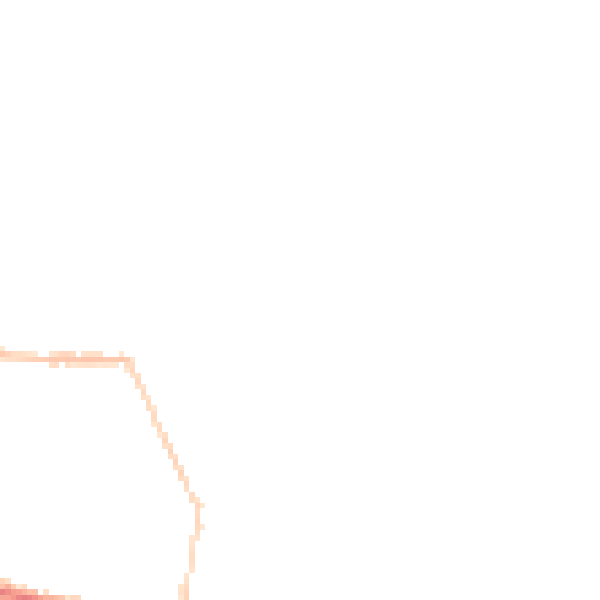 Night-time road noise heatmap for IP4 5DU