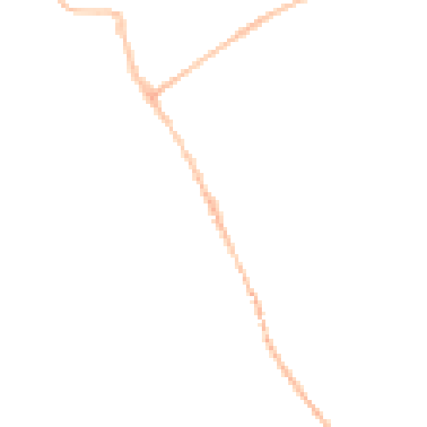 Night-time road noise heatmap for IP7 5AG