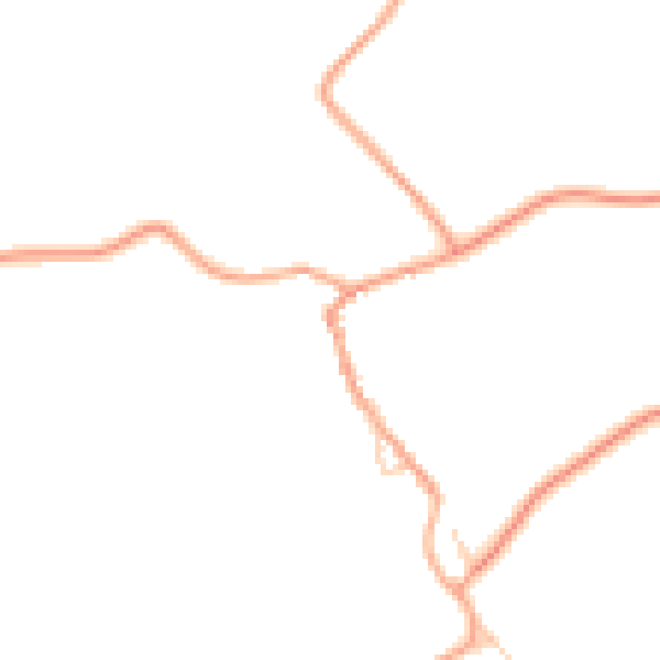 Daytime road noise heatmap for IP7 6EA
