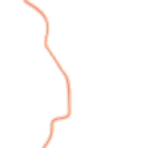 Daytime road noise heatmap for IP7 6LJ