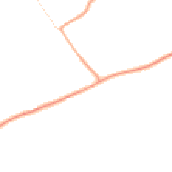 Daytime road noise heatmap for IP7 6NJ