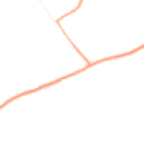 Daytime road noise heatmap for IP7 6NL