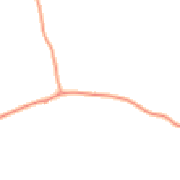 Daytime road noise heatmap for IP7 6NX