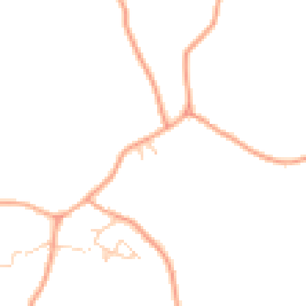 Daytime road noise heatmap for IP7 6QD