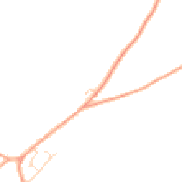 Daytime road noise heatmap for IP7 6QQ
