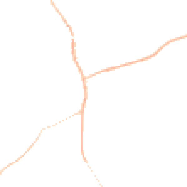 Night-time road noise heatmap for IP7 7BG