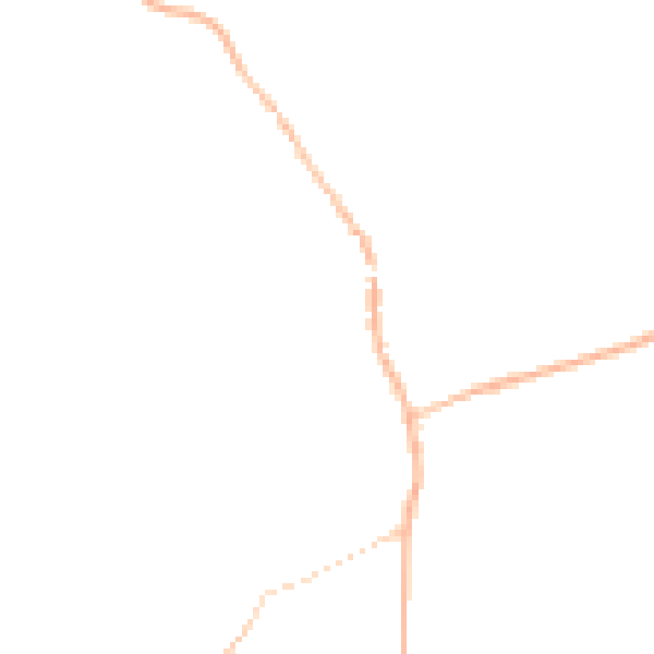 Night-time road noise heatmap for IP7 7ES