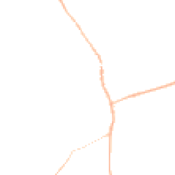 Night-time road noise heatmap for IP7 7ET