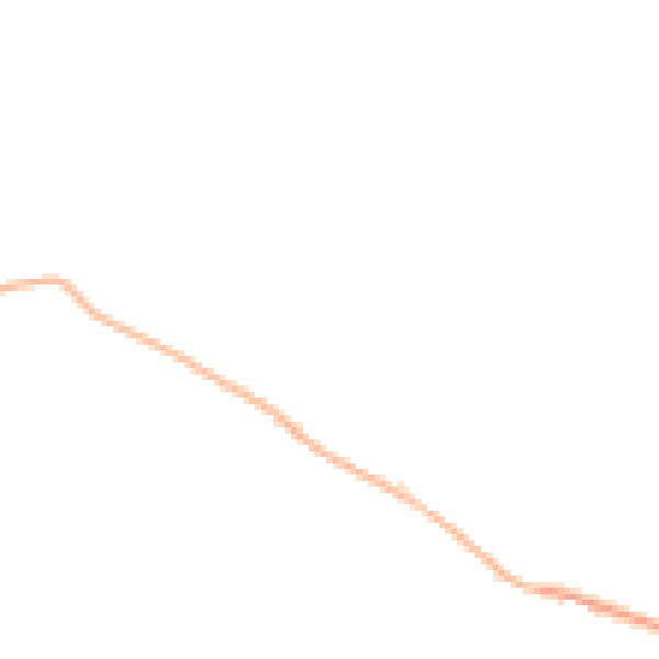 Night-time road noise heatmap for IP7 7LH