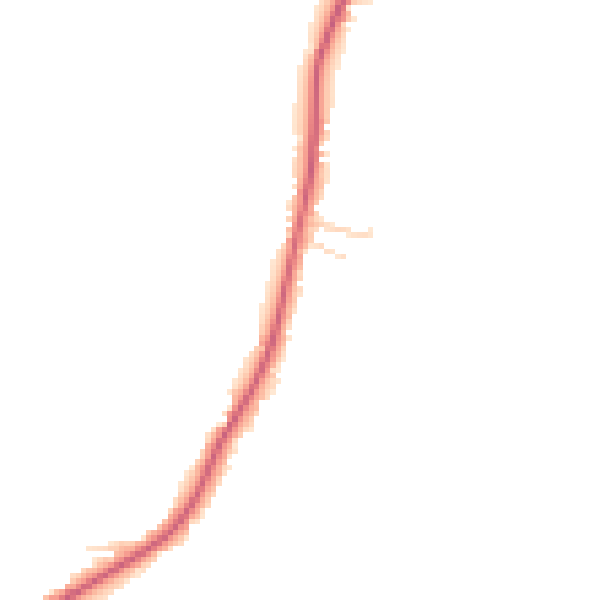 Daytime road noise heatmap for IP7 7NE