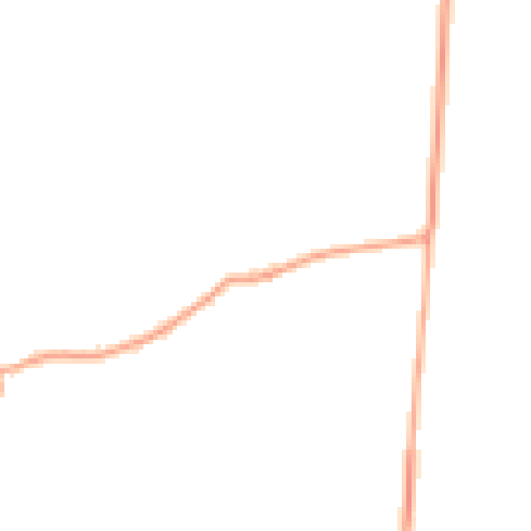 Daytime road noise heatmap for IP7 7NZ
