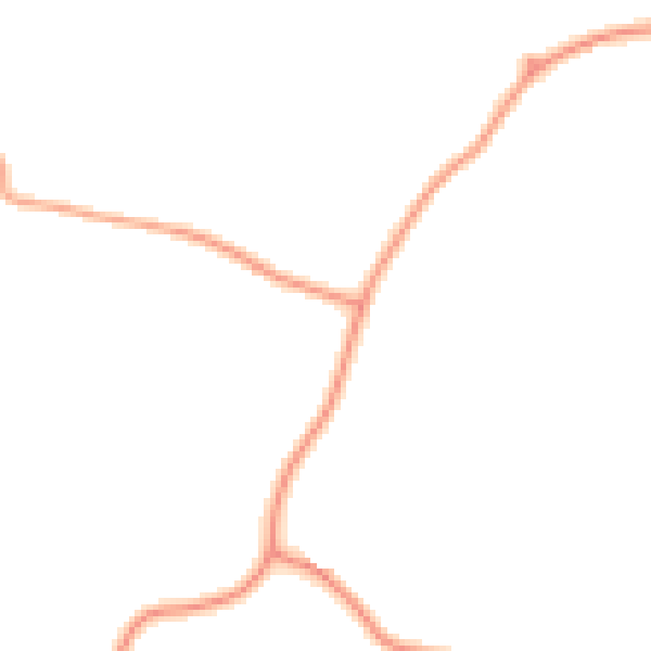 Daytime road noise heatmap for IP7 7PJ