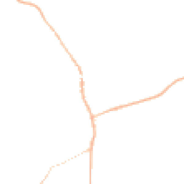 Night-time road noise heatmap for IP7 7TG