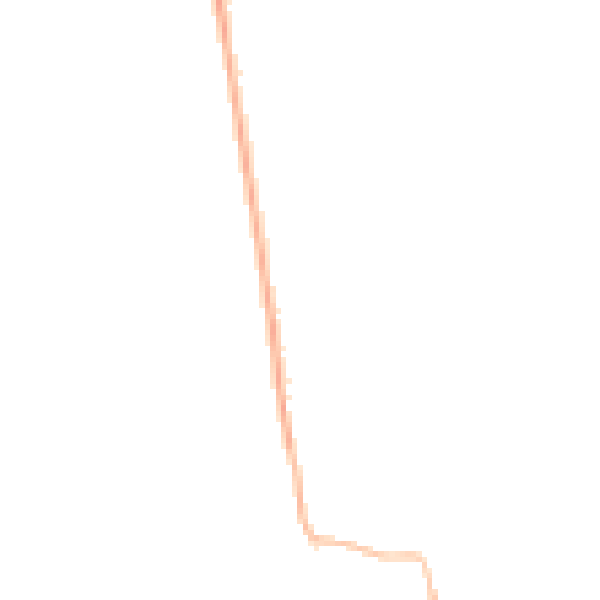 Night-time road noise heatmap for KT20 5BF