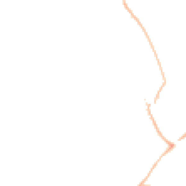 Night-time road noise heatmap for KT20 5DE