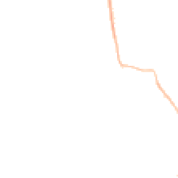 Night-time road noise heatmap for KT20 5DP