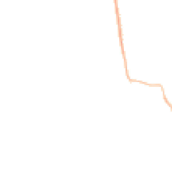 Night-time road noise heatmap for KT20 5DR