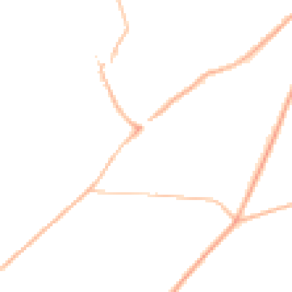 Night-time road noise heatmap for KT20 5QX