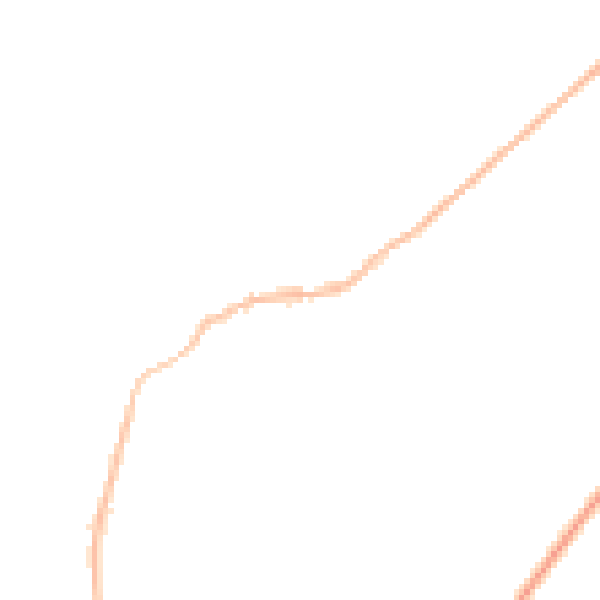 Night-time road noise heatmap for KT20 7RR