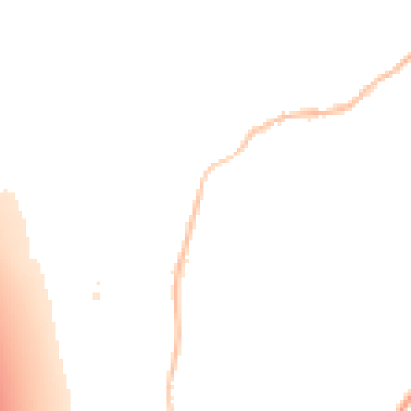 Night-time road noise heatmap for KT20 7SF