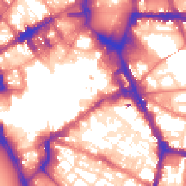 Daytime road noise heatmap for L1 1DN