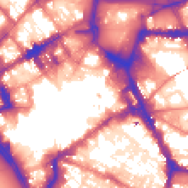 Daytime road noise heatmap for L1 1ED