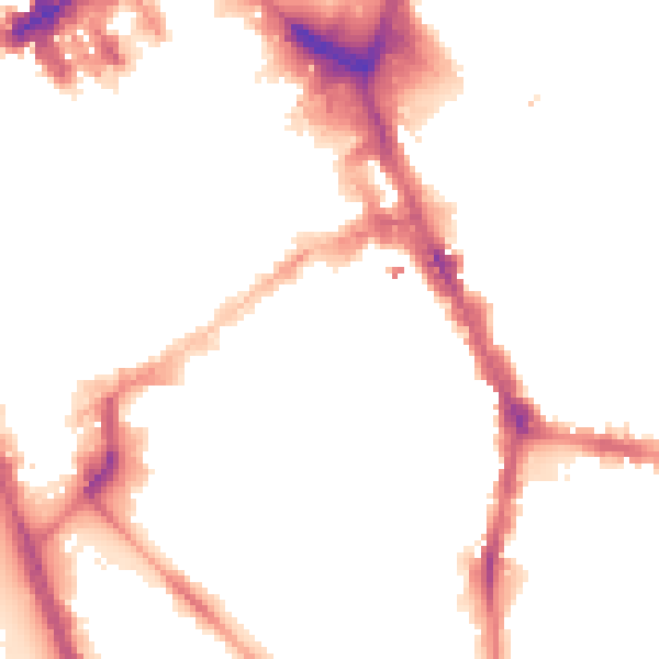 Night-time road noise heatmap for L1 4AQ