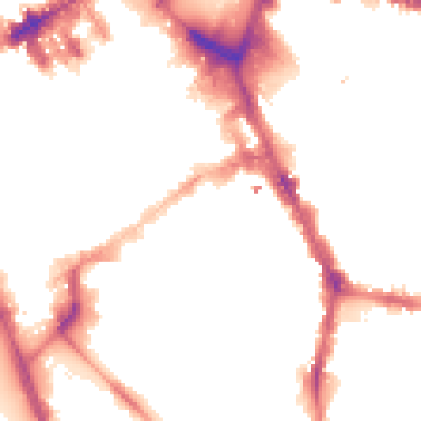 Night-time road noise heatmap for L1 4DS