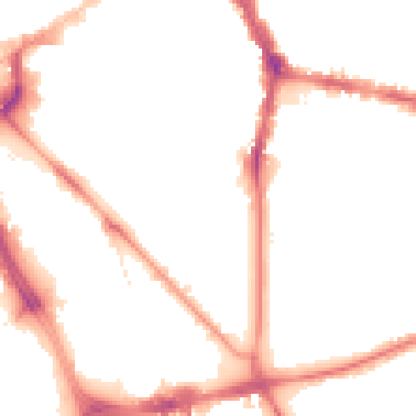 Night-time road noise heatmap for L1 5DN