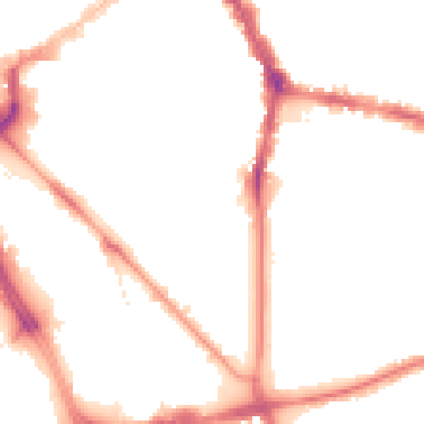 Night-time road noise heatmap for L1 5DP