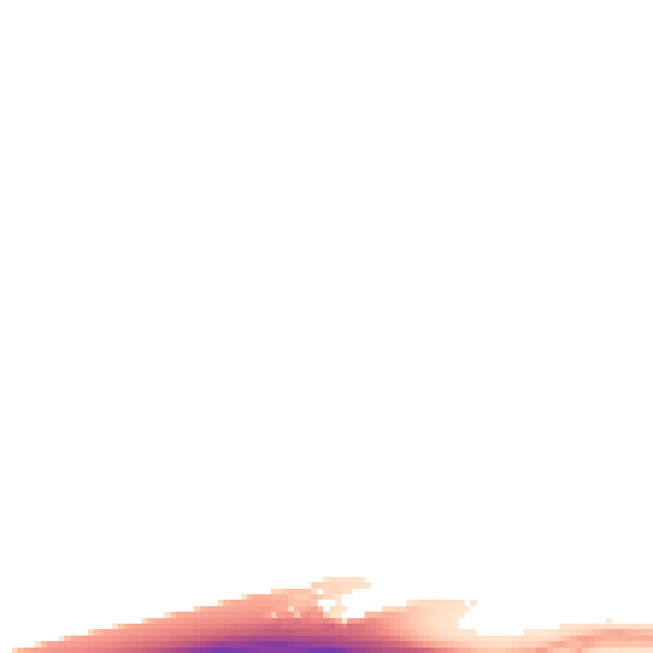 Night-time road noise heatmap for L14 0JD