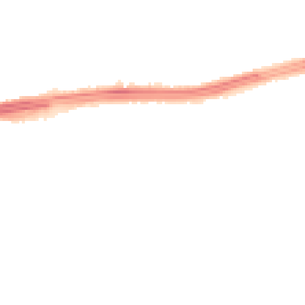 Night-time road noise heatmap for L14 0LY