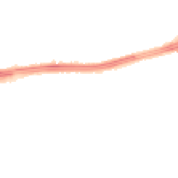 Night-time road noise heatmap for L14 0PD