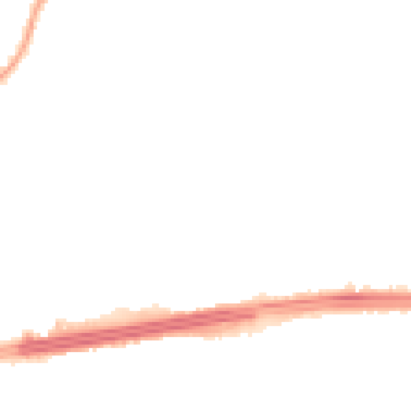 Night-time road noise heatmap for L14 2DL
