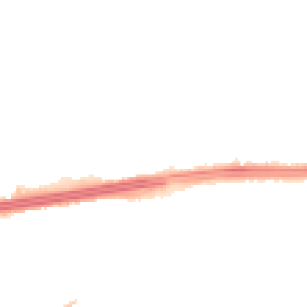 Night-time road noise heatmap for L14 2ED