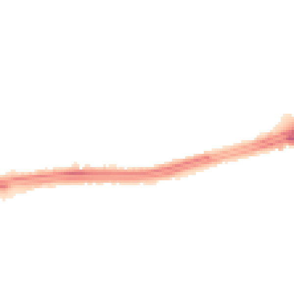 Night-time road noise heatmap for L14 2EL