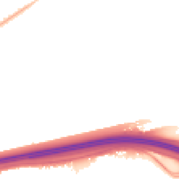 Night-time road noise heatmap for L14 6TB
