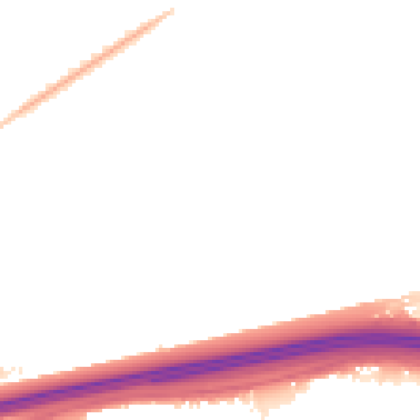 Night-time road noise heatmap for L14 6UN