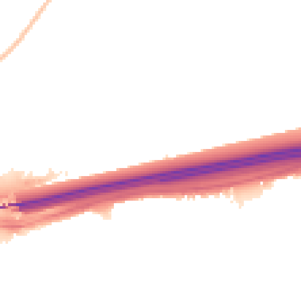 Night-time road noise heatmap for L14 6UT