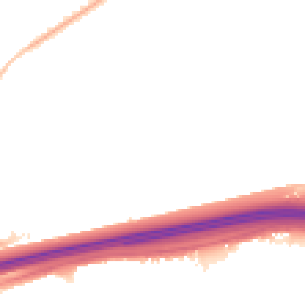 Night-time road noise heatmap for L14 6XA