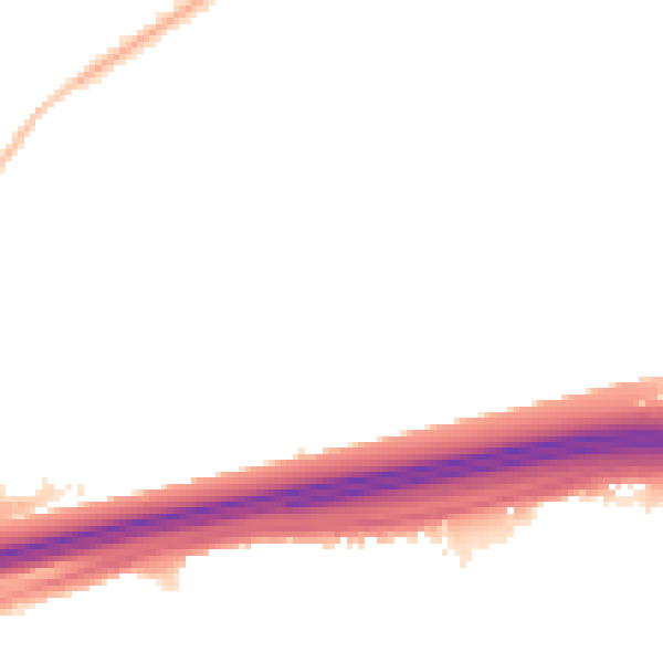 Night-time road noise heatmap for L14 6XB