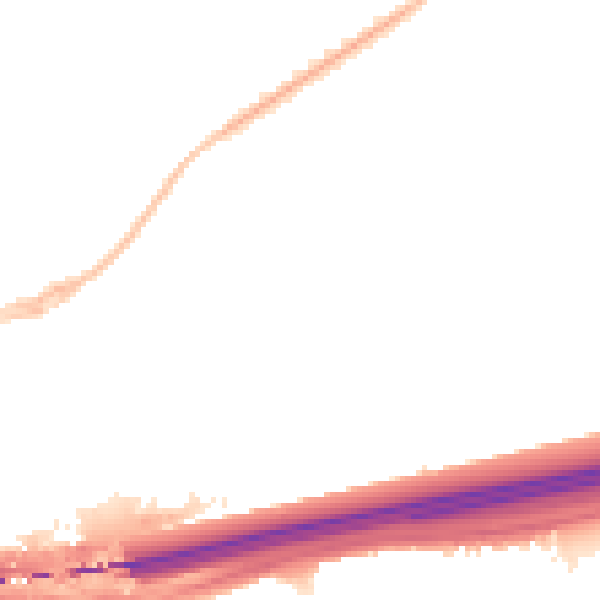 Night-time road noise heatmap for L14 7AD