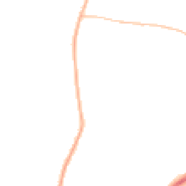 Night-time road noise heatmap for L21 0ED