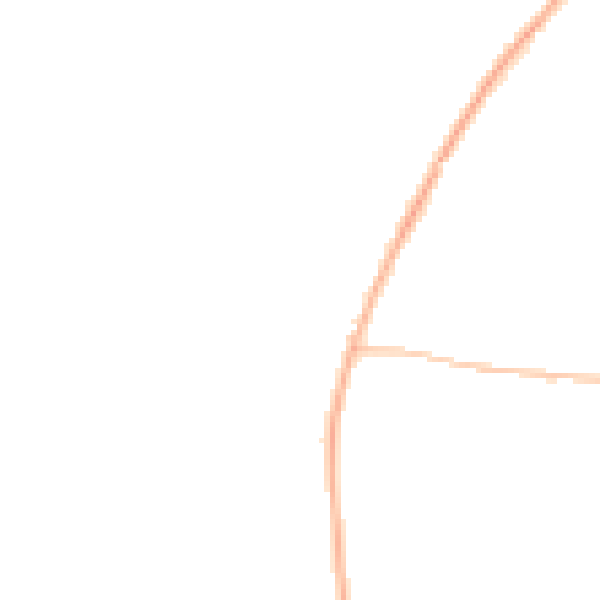 Night-time road noise heatmap for L21 0ET