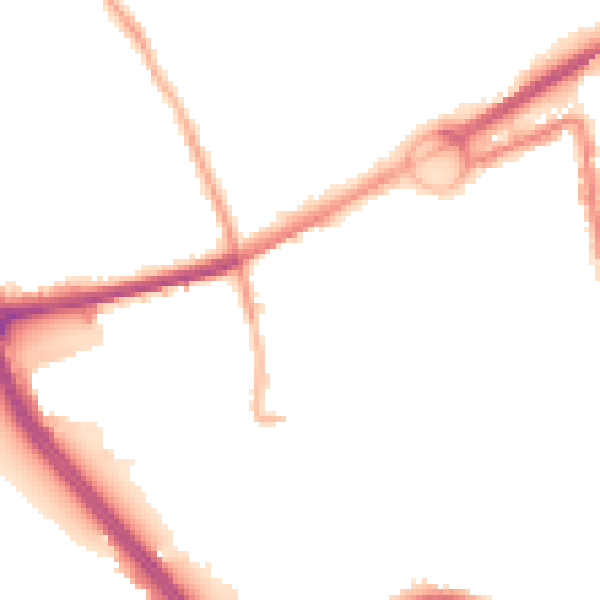 Night-time road noise heatmap for L21 3TB