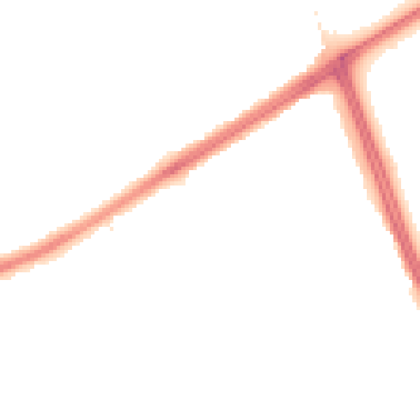 Night-time road noise heatmap for L21 5HJ