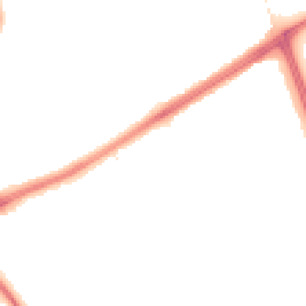 Night-time road noise heatmap for L21 5HQ