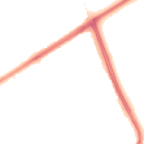 Night-time road noise heatmap for L21 5HT