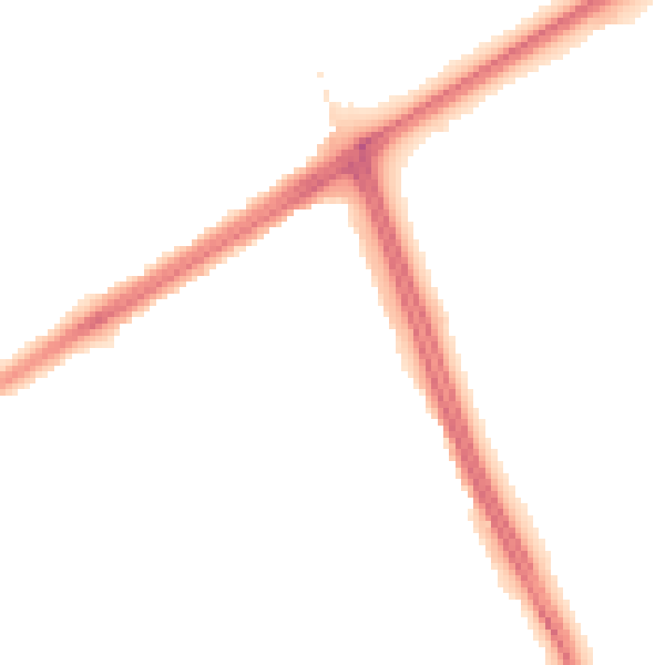 Night-time road noise heatmap for L21 5JE
