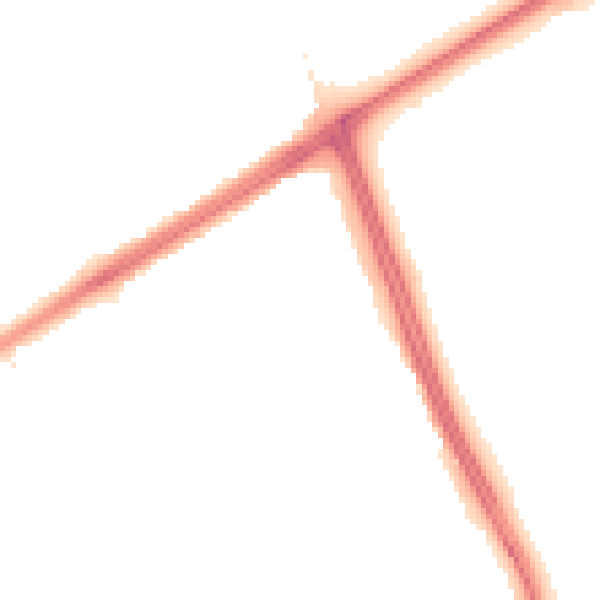 Night-time road noise heatmap for L21 5JF